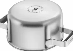 ZWILLING Topfset 5tlg. schwarzsilberfarben^ Topfsets
