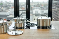 ZWILLING Topfset 5tlg. silberfarben^ Möbelhaus Mönchengladbach|Möbelhaus Düsseldorf